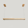 Simple Solid Wood LED Pendant Light