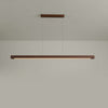 Simple Walnut Led Pendant Light