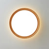 Simple Wood Grain LED Ceiling Light