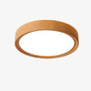 Simple Wood Grain LED Ceiling Light