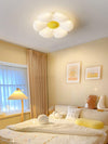 Six Leaf Flower Kids Room Ceiling Lamp