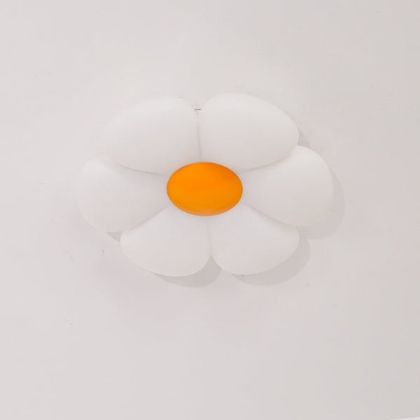 Six Leaf Flower Kids Room Ceiling Lamp