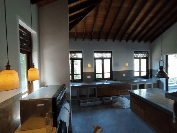 Art Deco Porcelain Pendant Light with Brass Fittings for Kitchen Island and Dining Room