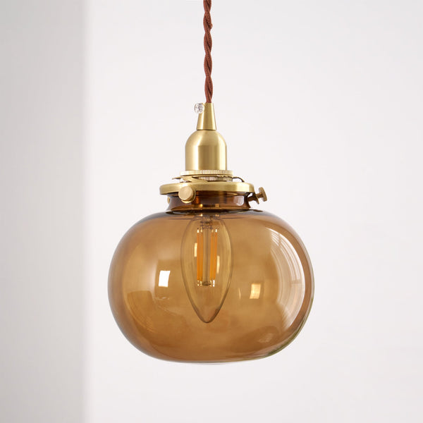 small-retro-handmade-glass-pendant-light