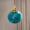 small-retro-handmade-glass-pendant-light