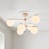 Sphere Stem Chandelier