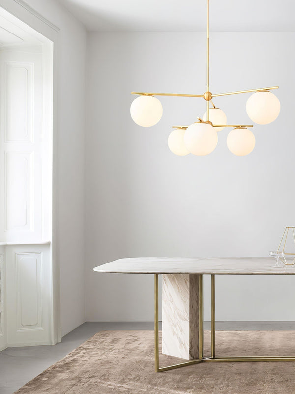 Sphere Stem Chandelier