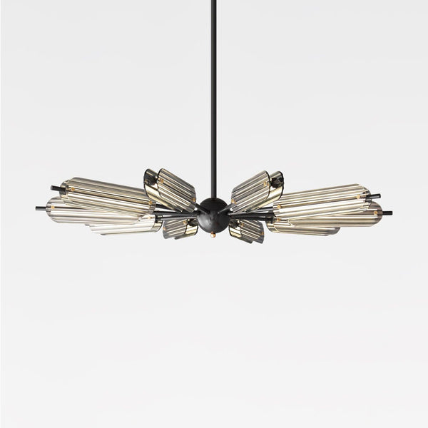 Sputnik Brass Chandelier