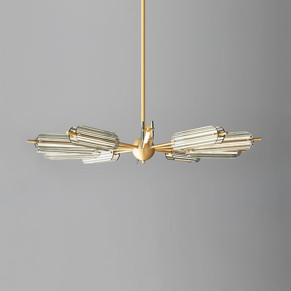 Sputnik Brass Chandelier