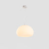 Steamed Bun Glass Pendant Light – Modern White Designer Ceiling Lamp
