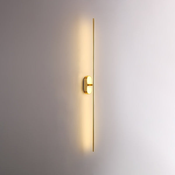 Stick Shaped Metal Sconce