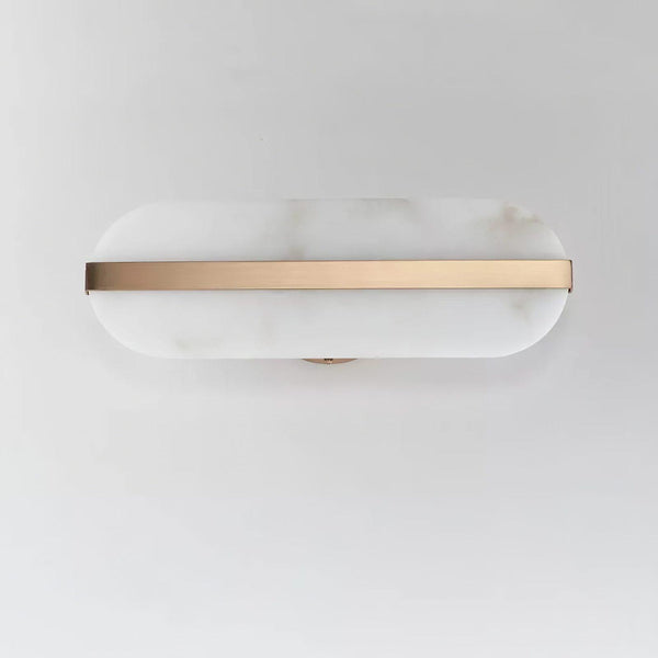Stone Wall Alabaster Led Sconce