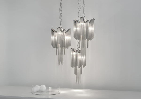 Stream Chain Chandelier