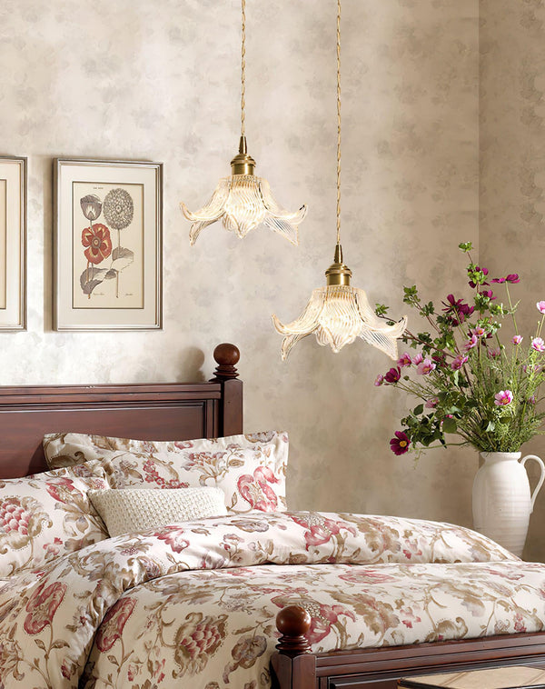 Transparent Crystal Pendant Light