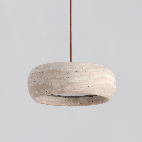 travertine-drum-pendant-lamp