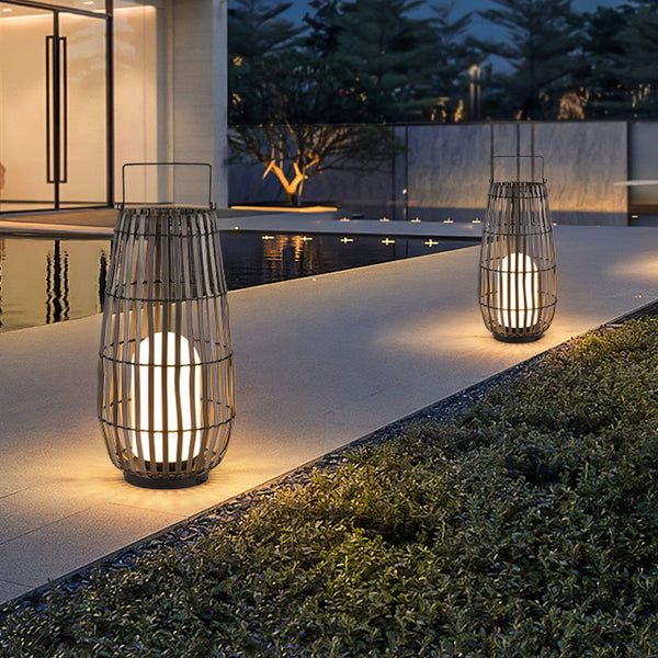 Tropic Braid Lantern Outdoor Lamp