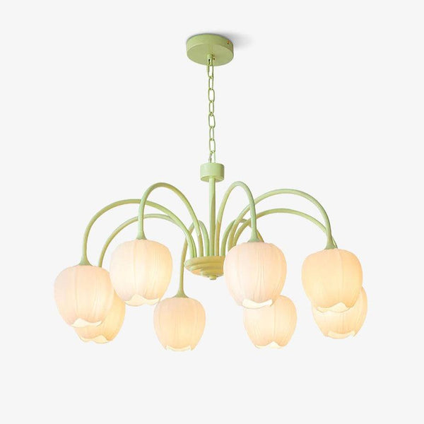 Tulip Matcha Chandelier