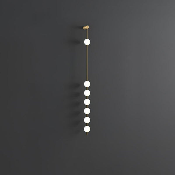 Vertical Balls Wall Lamp