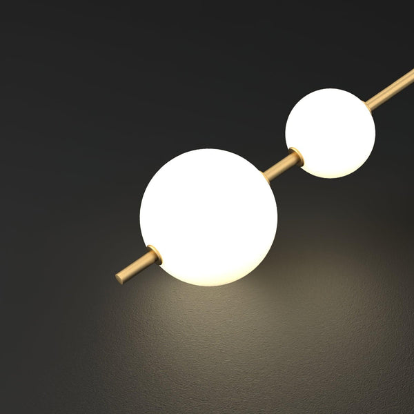Vertical Globe Pendant Lamp