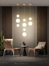 Vertical Globe Pendant Lamp