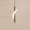 Vertical Orb Timber Pendant Lamp