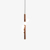 Vertical Orb Timber Pendant Lamp