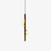 Vertical Orb Timber Pendant Lamp