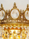 Vintage Crystal Wall Lamp