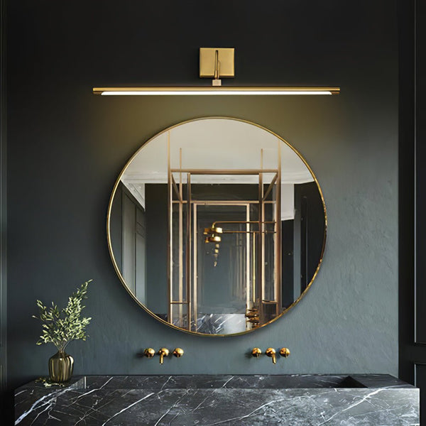 Walnut Linear Led Wall Light