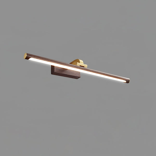 Walnut Linear Led Wall Light