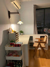 Walnut Telescopic Wall Lamp