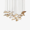 Wave Leaf Gasolier Floating Chandelier