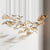 Wave Leaf Gasolier Floating Chandelier