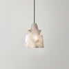 White Alabaster Pendant Light