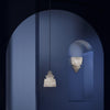 White Alabaster Pendant Light