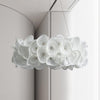 White Hydrangea Pendant Lamp