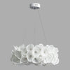White Hydrangea Pendant Lamp