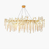 Wisteria Flower Crystal Chandelier