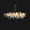 Wisteria Flower Crystal Chandelier