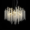 Wisteria Flower Crystal Chandelier