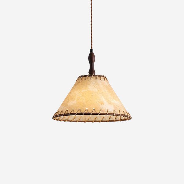 Wood And Fabric Series Pendant Lamp