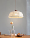 Wood And Fabric Series Pendant Lamp
