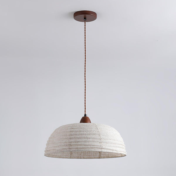Wood And Fabric Series Pendant Lamp