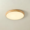 Wood Grain Round Ceiling Lamp