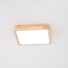 Wooden Geometric Ceiling Light