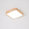 Wooden Geometric Ceiling Light