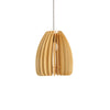 Wooden Orb Pendant Lamp
