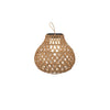 Woven Sphere Solar Lantern Outdoor Lamp