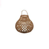 Woven Sphere Solar Lantern Outdoor Lamp