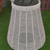 Portable Rattan Solar Outdoor Lantern Ha085493